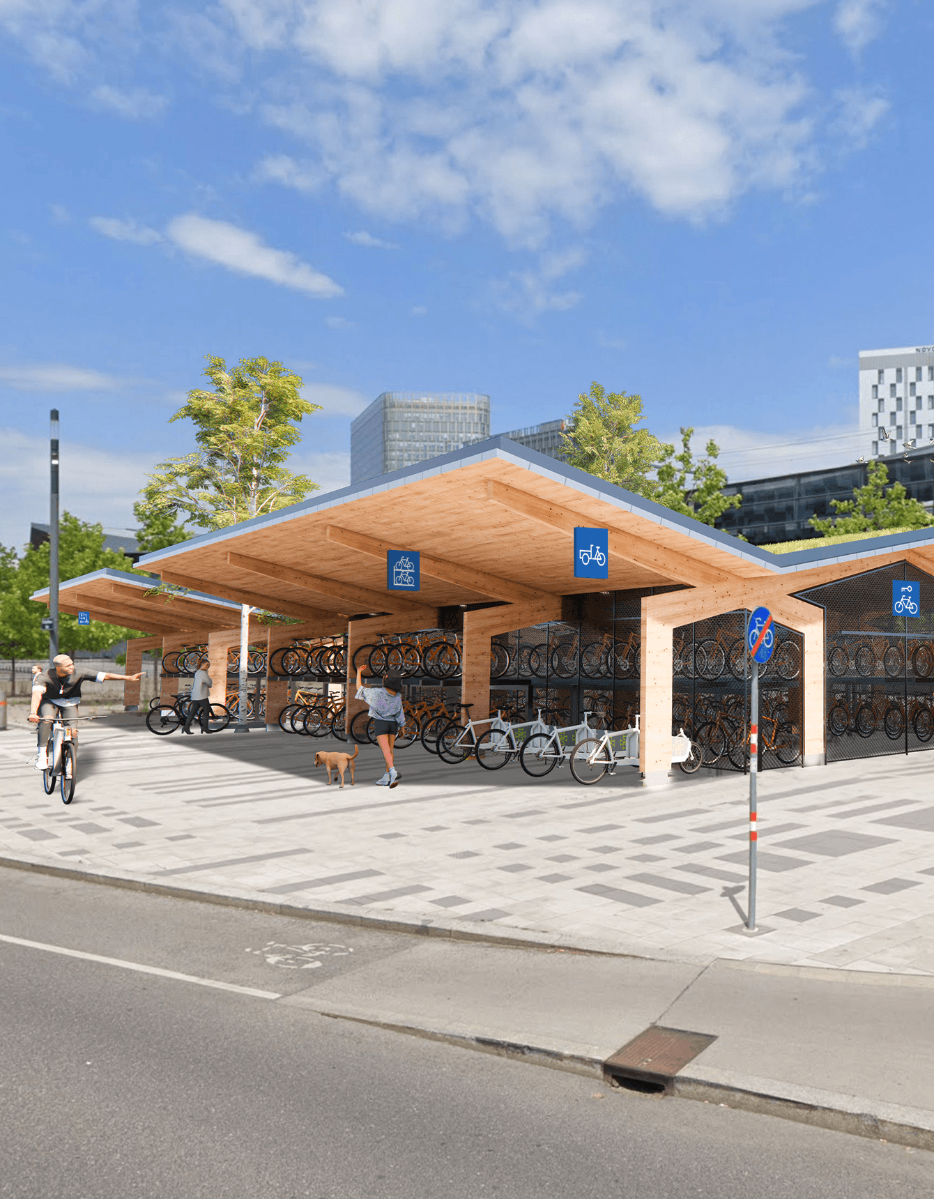 Nachtaufnahme des ersten tegut… teo in Fulda, warm beleuchtet und mit einer Schlange wartender Kund:innen vor dem Eingang.