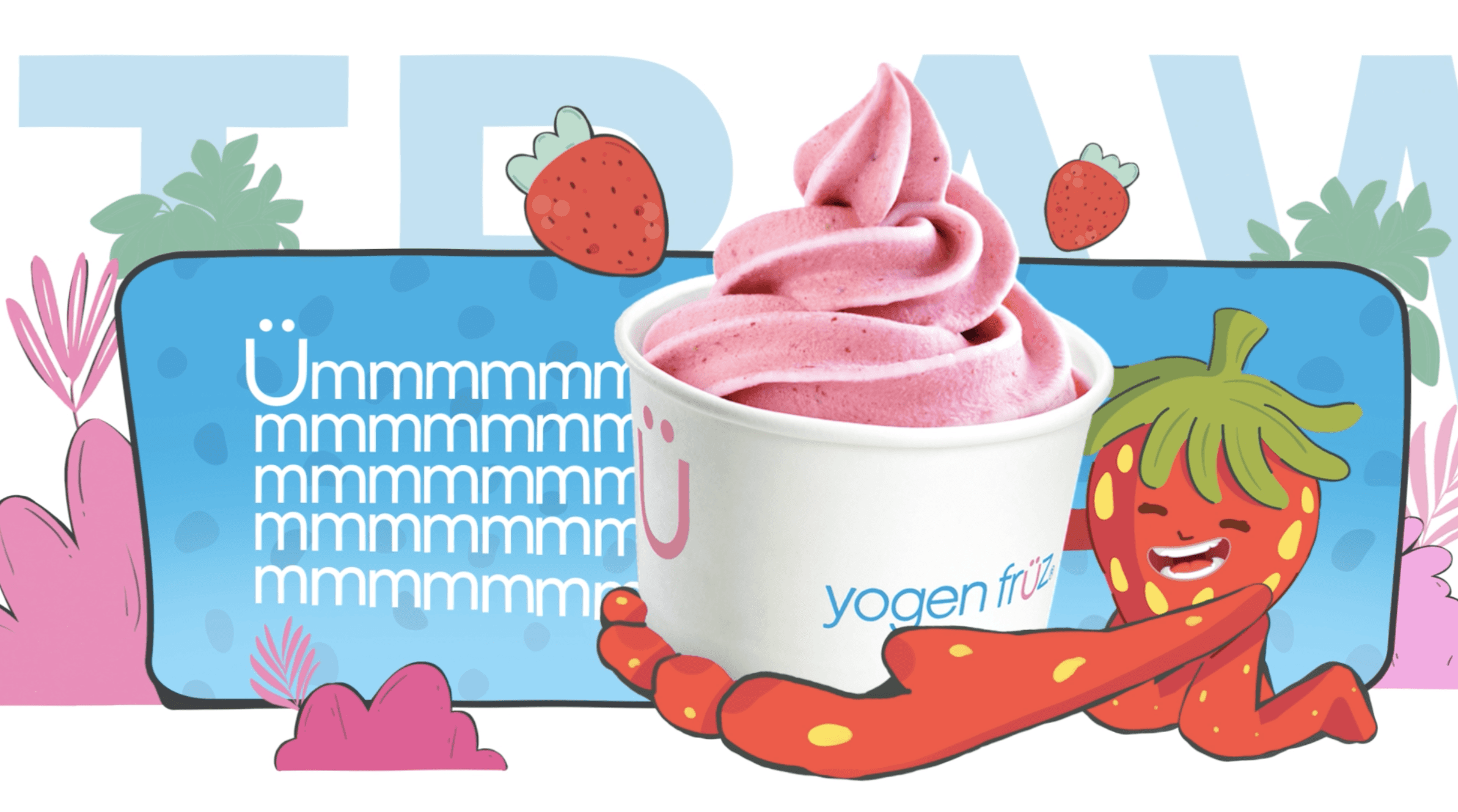 A laptop on the sand showing a person with a straw hat, surrounded by shells.