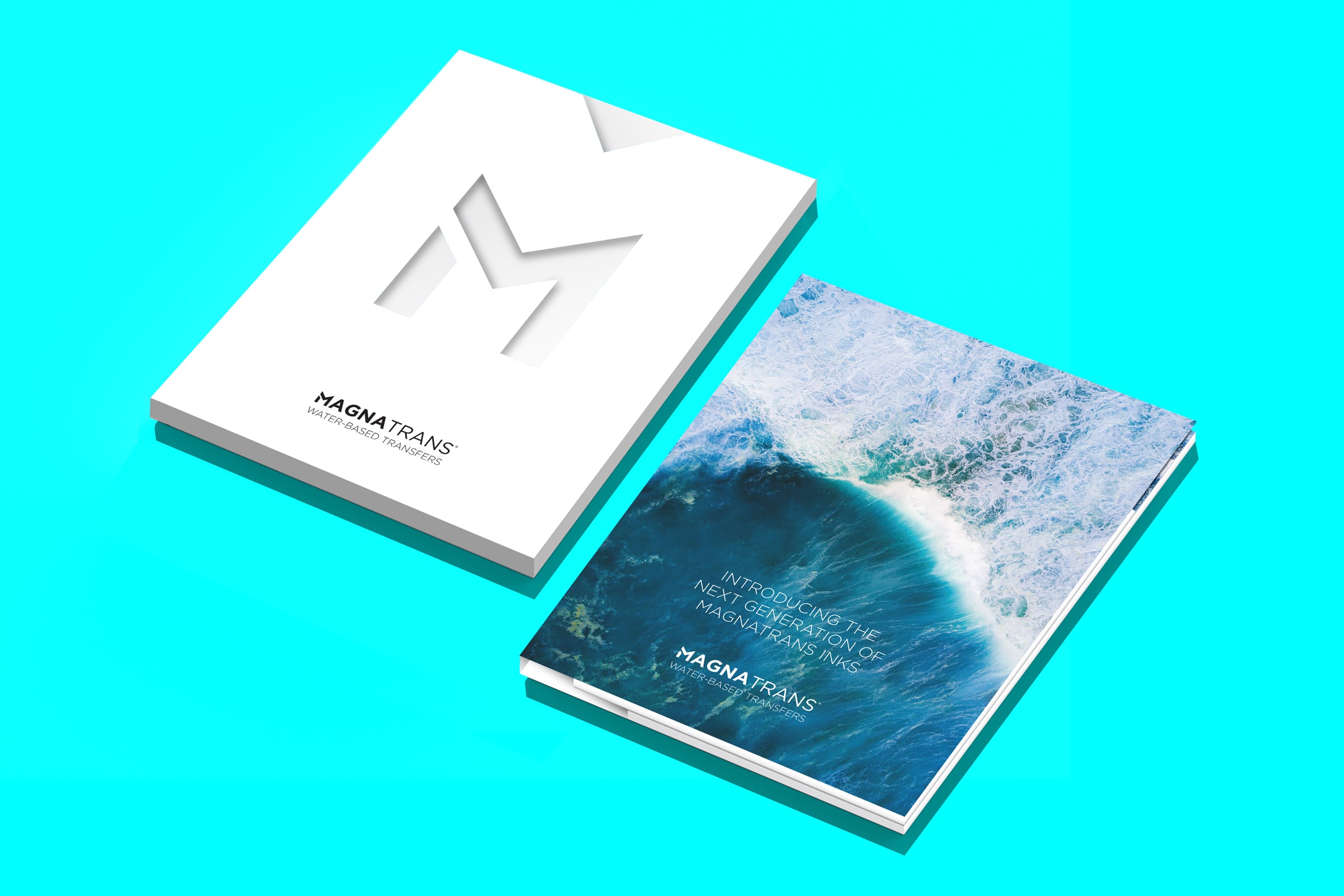 Modern Slip Case Design with pull out Samples Brochure