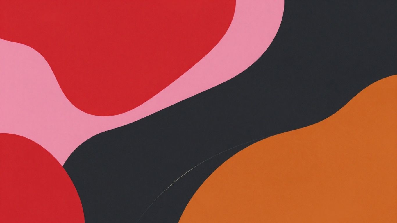 Personalization strategies with vibrant colors and abstract shapes.