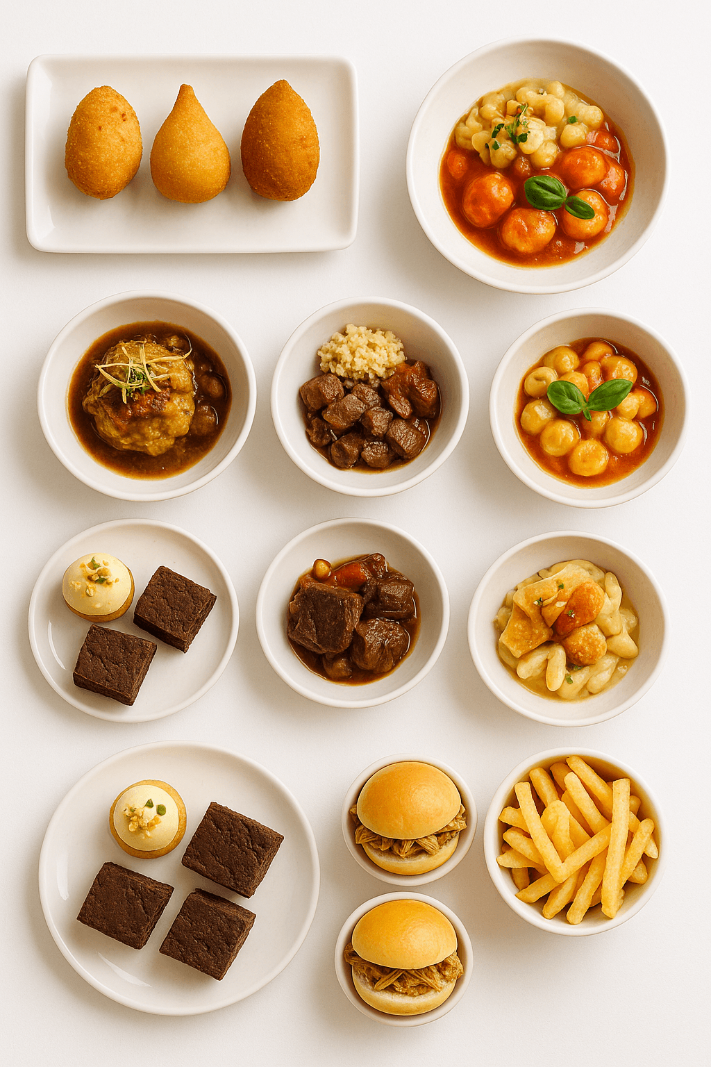 Garçom‑barista oferece espresso recém‑tirado em copo biodegradável, reforçando a hospitalidade sustentável do stand.