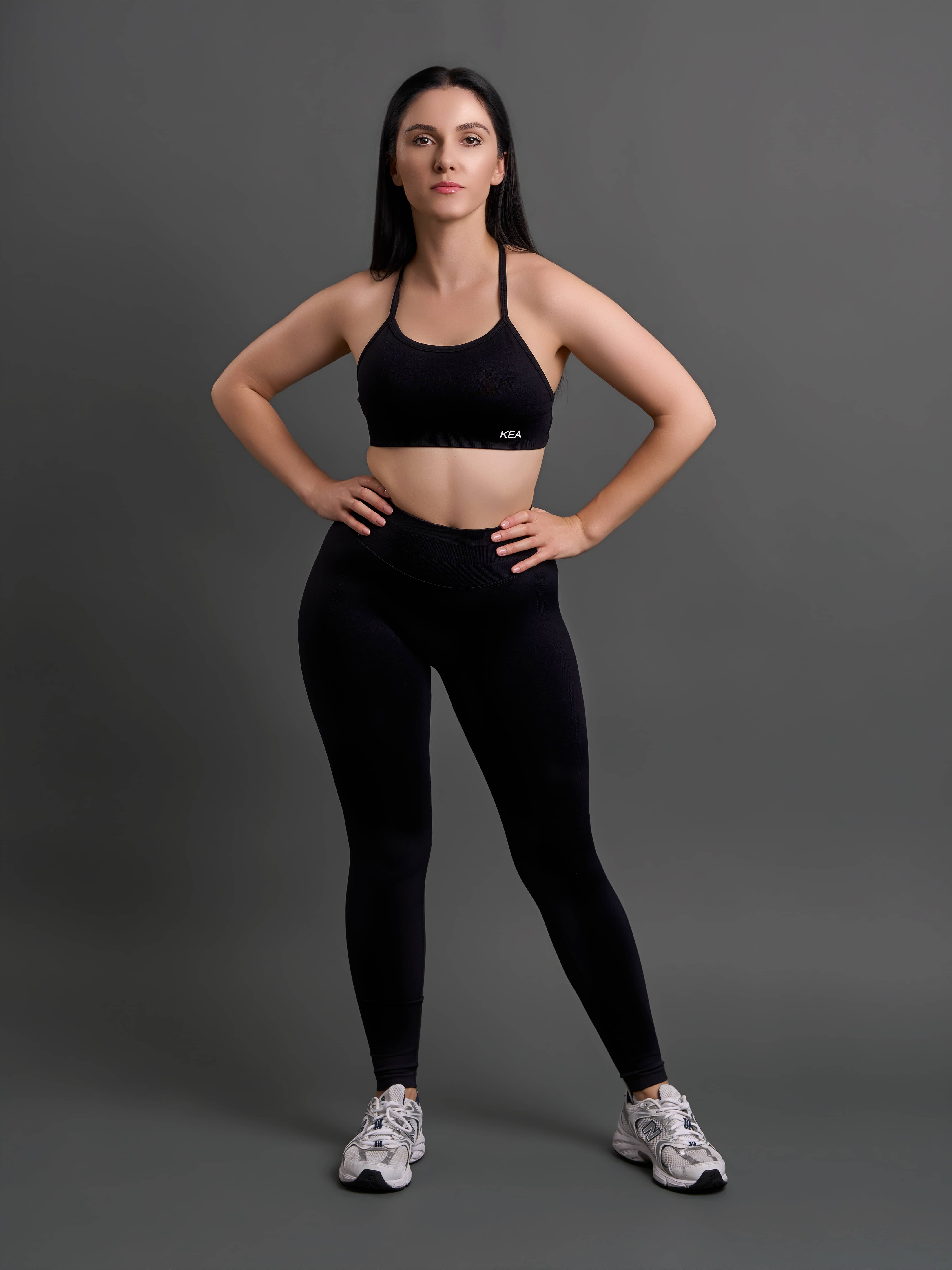 Fitness fashion shoot capturing motion and body movement in detail