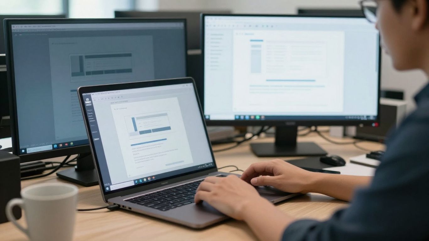 Remote worker accessing protected applications