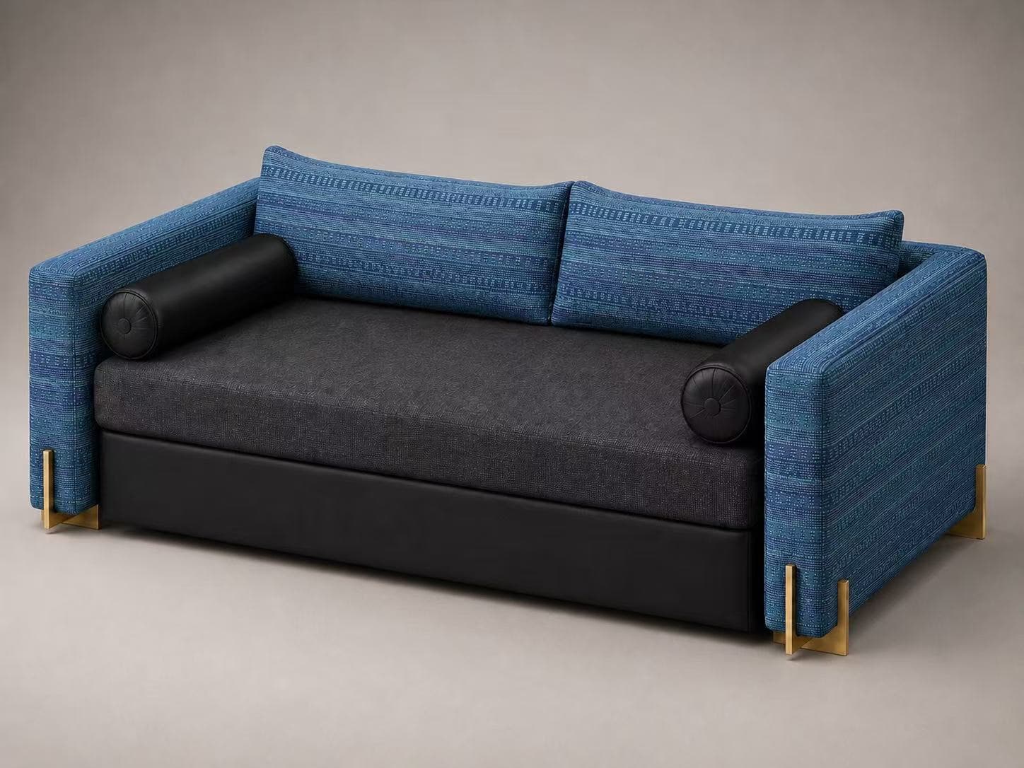 Nocturne Sleeper - Obsidian - hospitality sleeper/sofa from The Artiva Collection