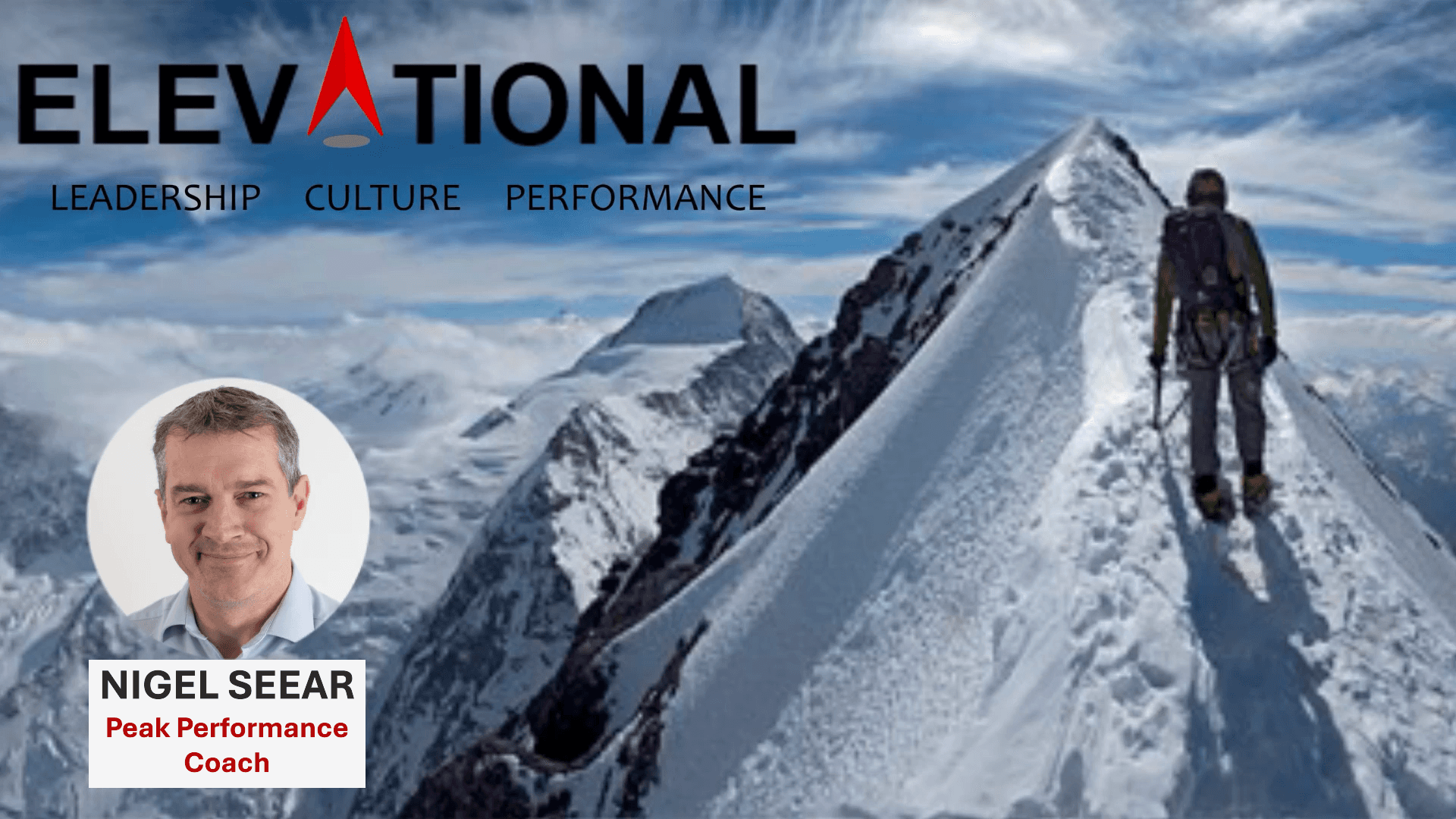 People climbing a snowy mountain with an interactive map.r'.