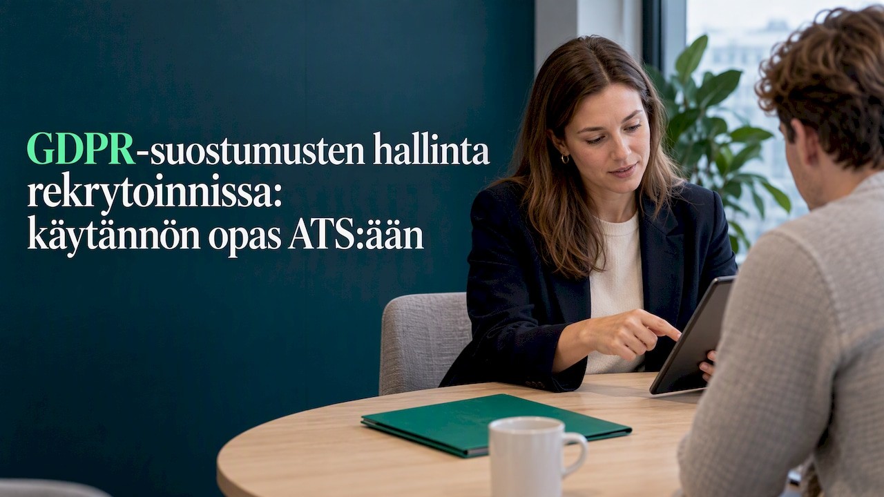 gdpr suostumusten hallinta