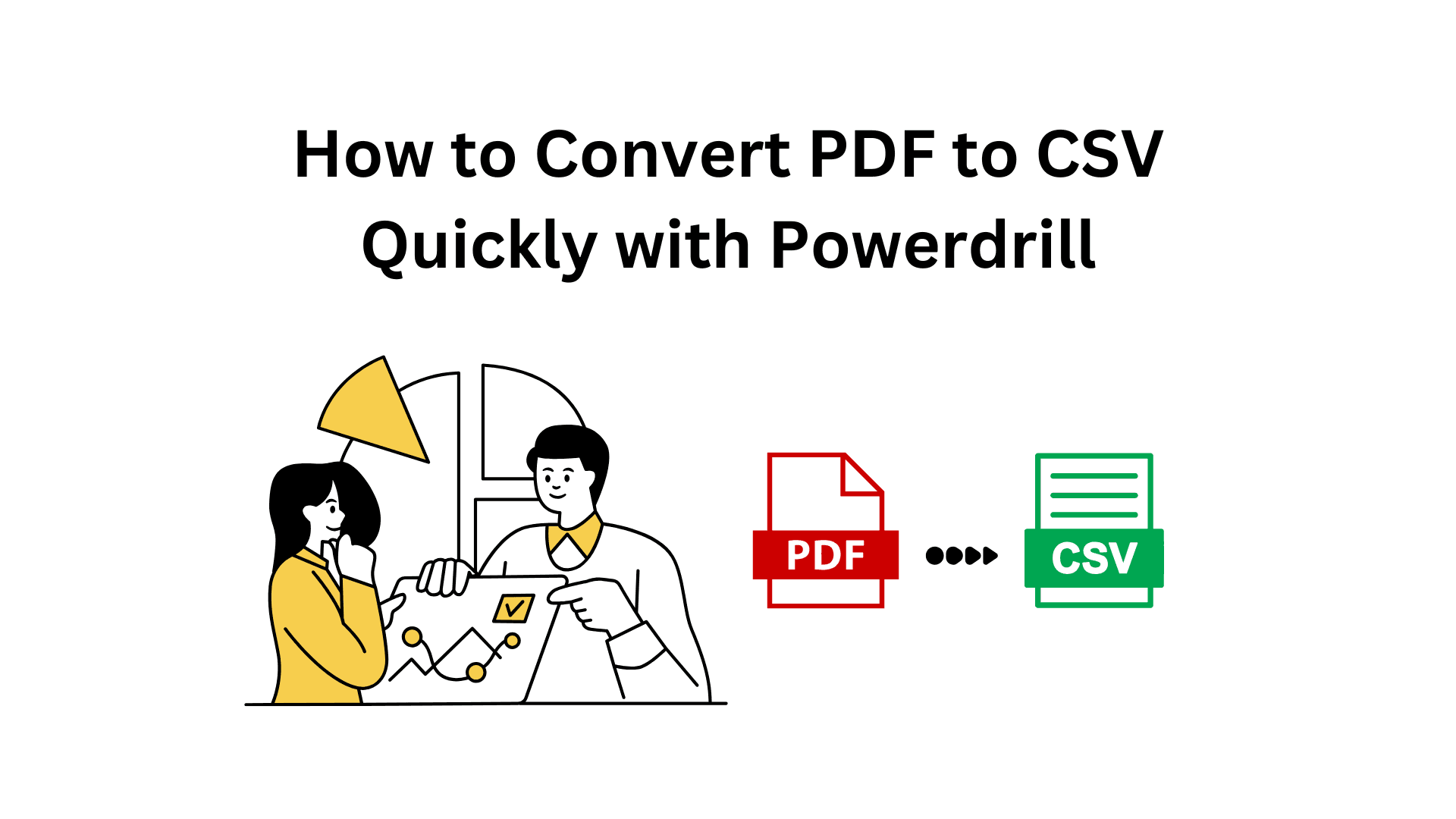 how to convert pdf into csv