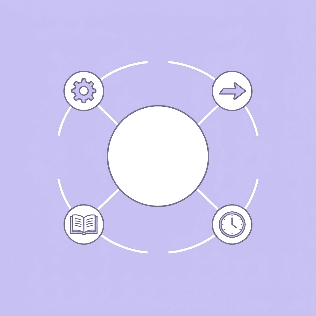 Central Coworker icon connected to Slack, Jira, Salesforce, Google Drive, and other apps