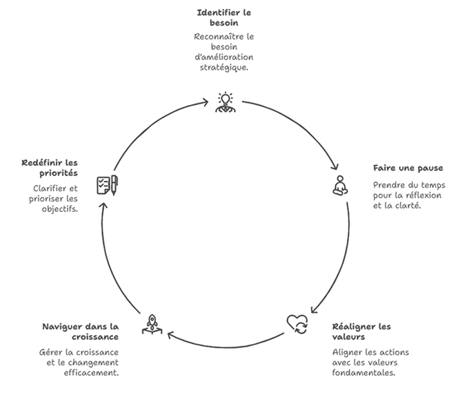 Illustration qui montre À qui s’adresse l’accompagnement stratégique ?