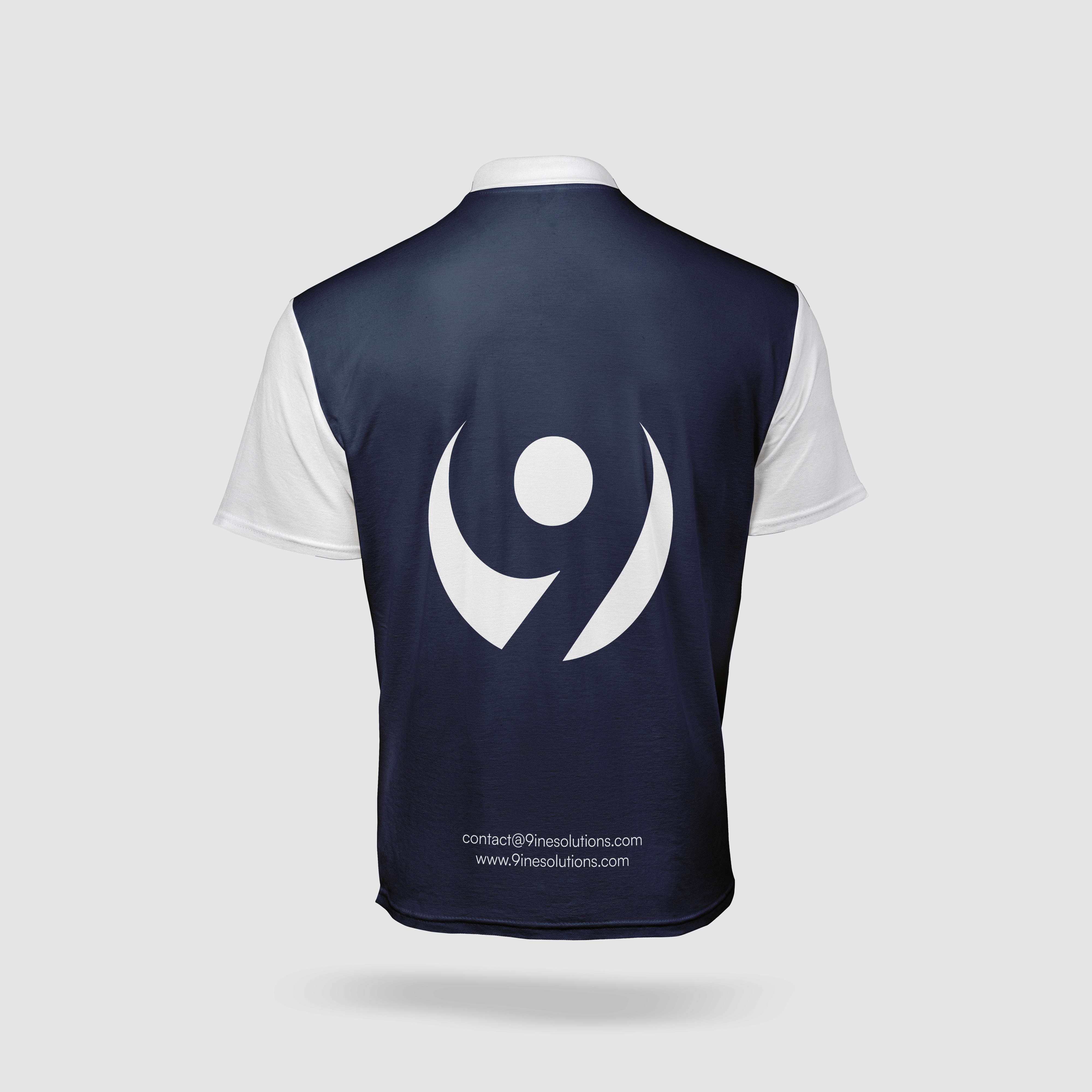 Back-side Polo Shirt Mockup