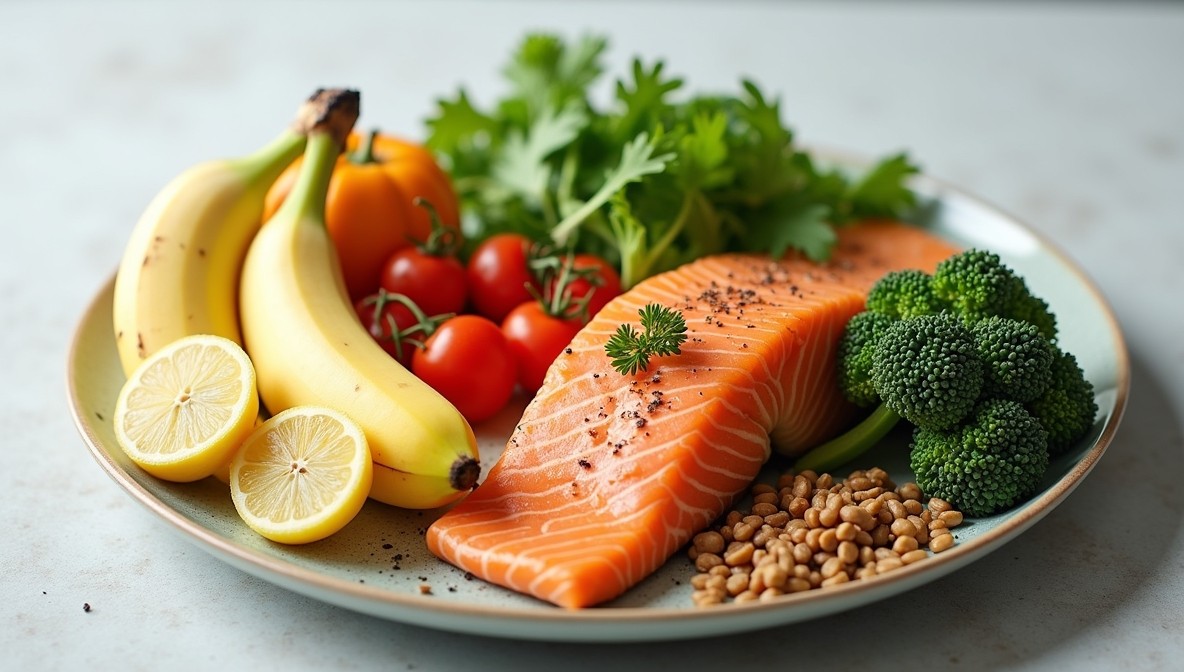 Beneficial Food Items Like Bananas, Salmon during menstruation