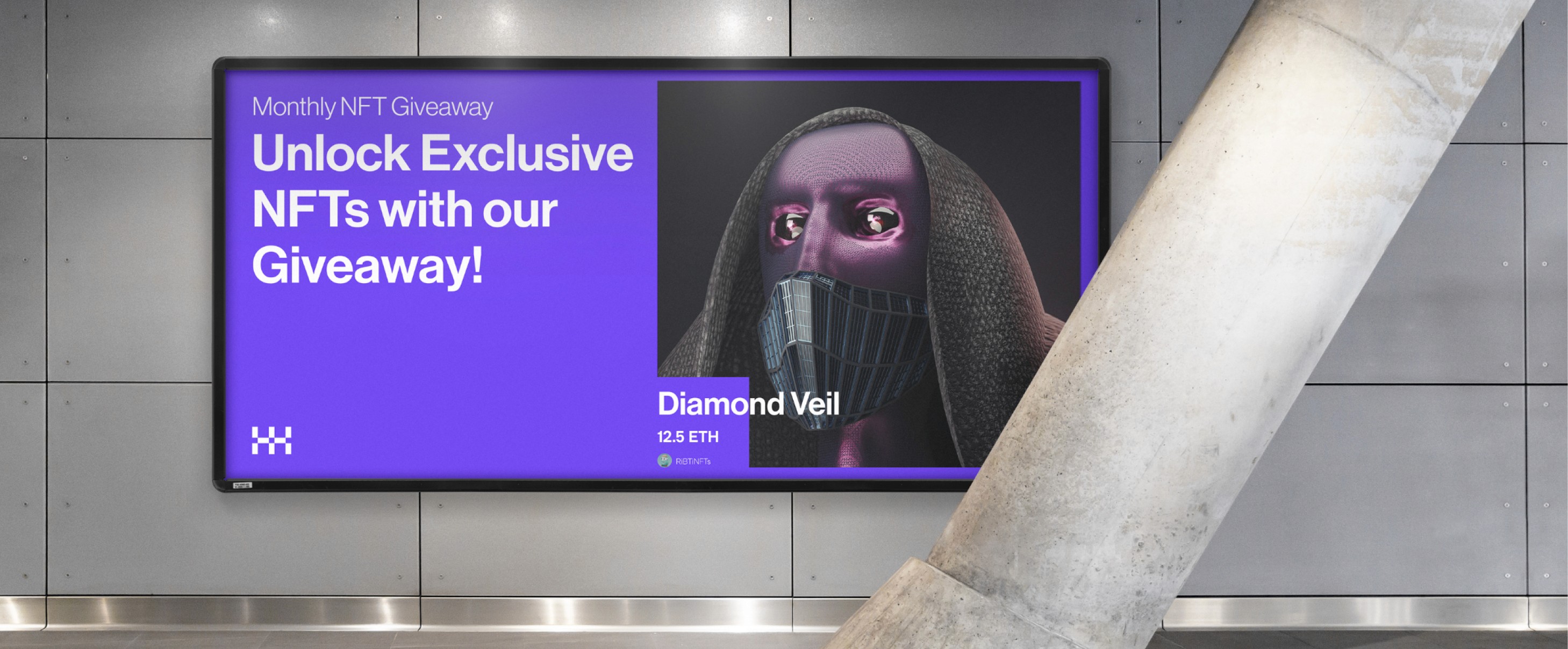 Banner design Hyperhyve by Typefool