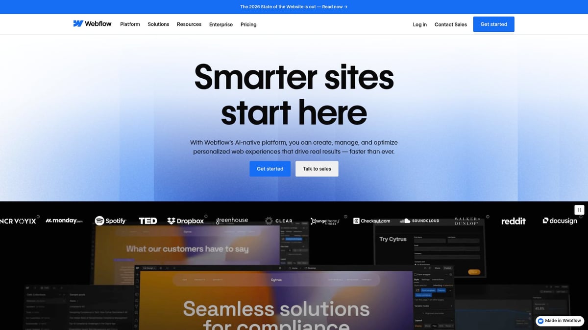7 Essential Web Creation Sites to Elevate Your Online Presence - Webflow