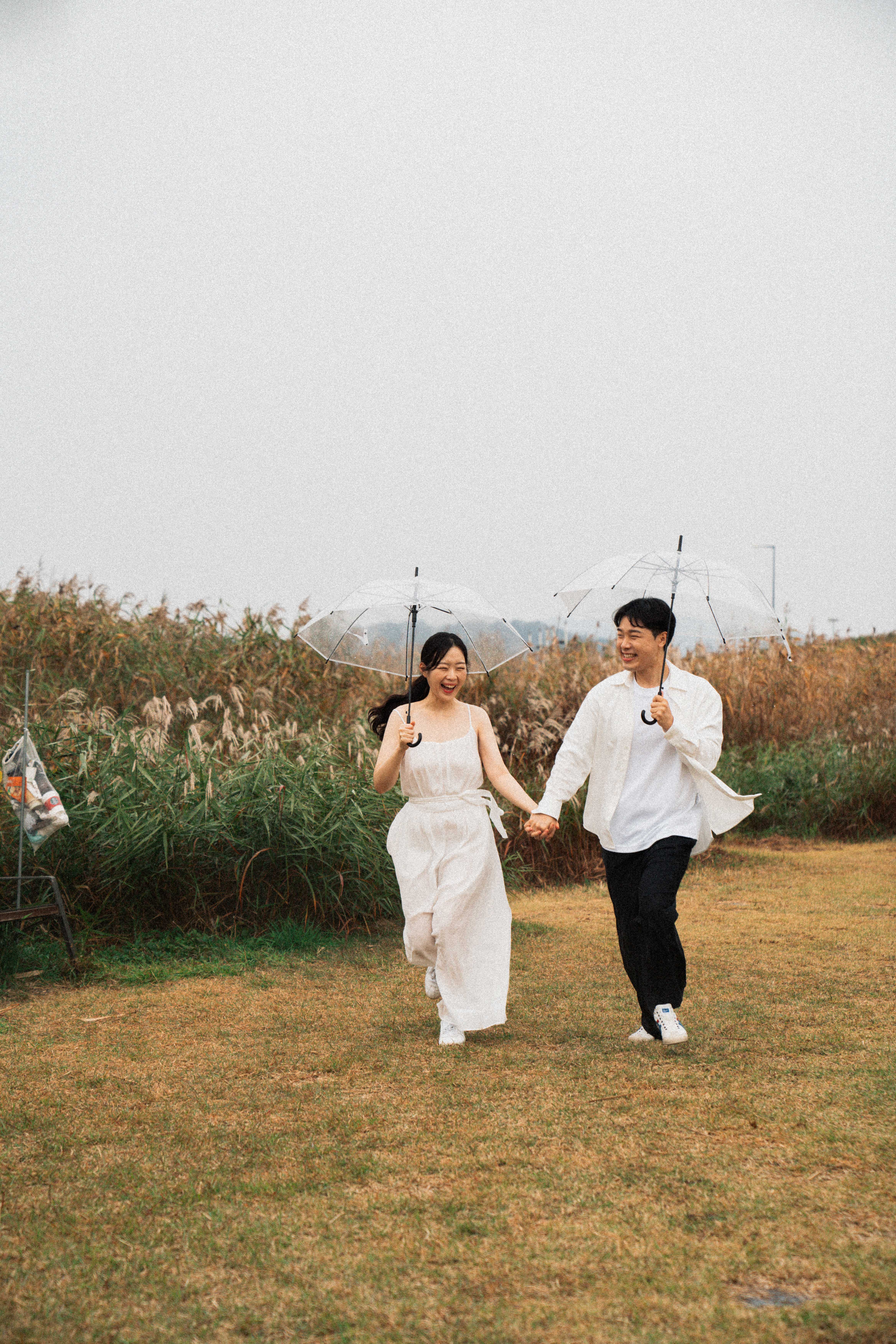 천안 웨딩촬영 후기 | 스튜디오널이 담아낸 갈대밭과 바다의 로맨틱 야외 촬영