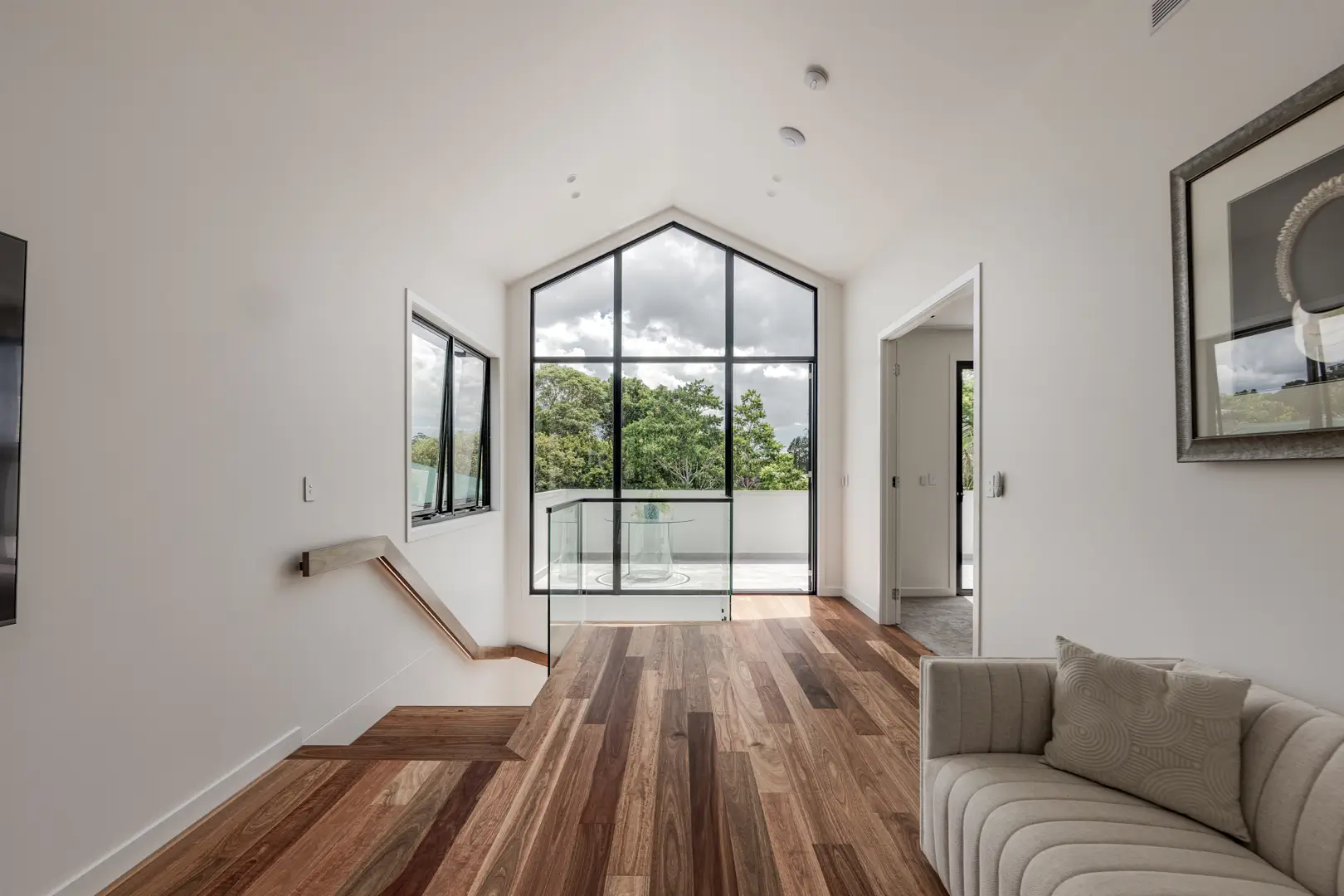 Front facade of Jacaranda House in. Brisbane