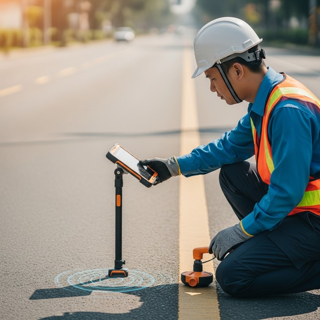 A close-up view of dark green leaves, creating a lush, textured background with subtle variations in color.