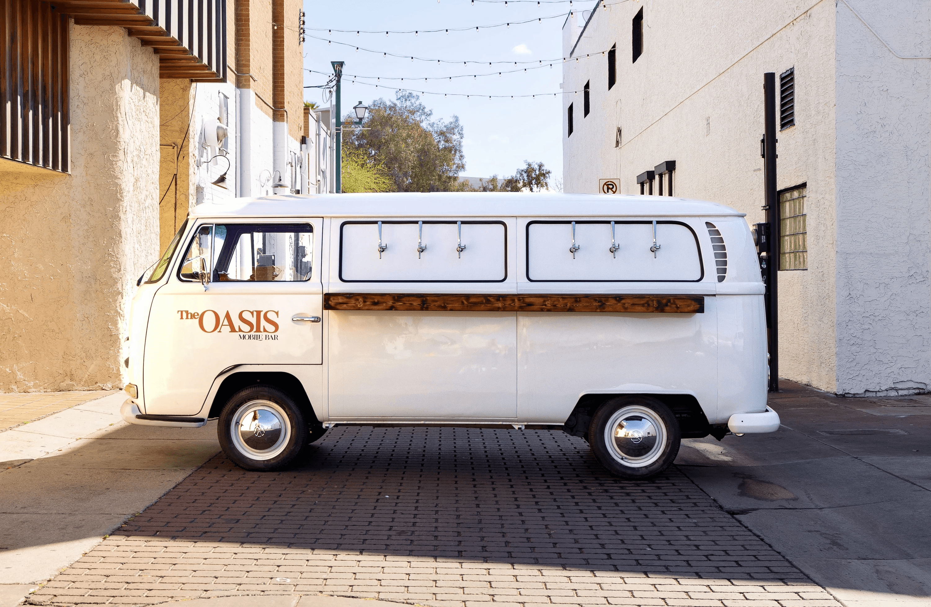 Vintage Volkswagen Bus Mobile Bar