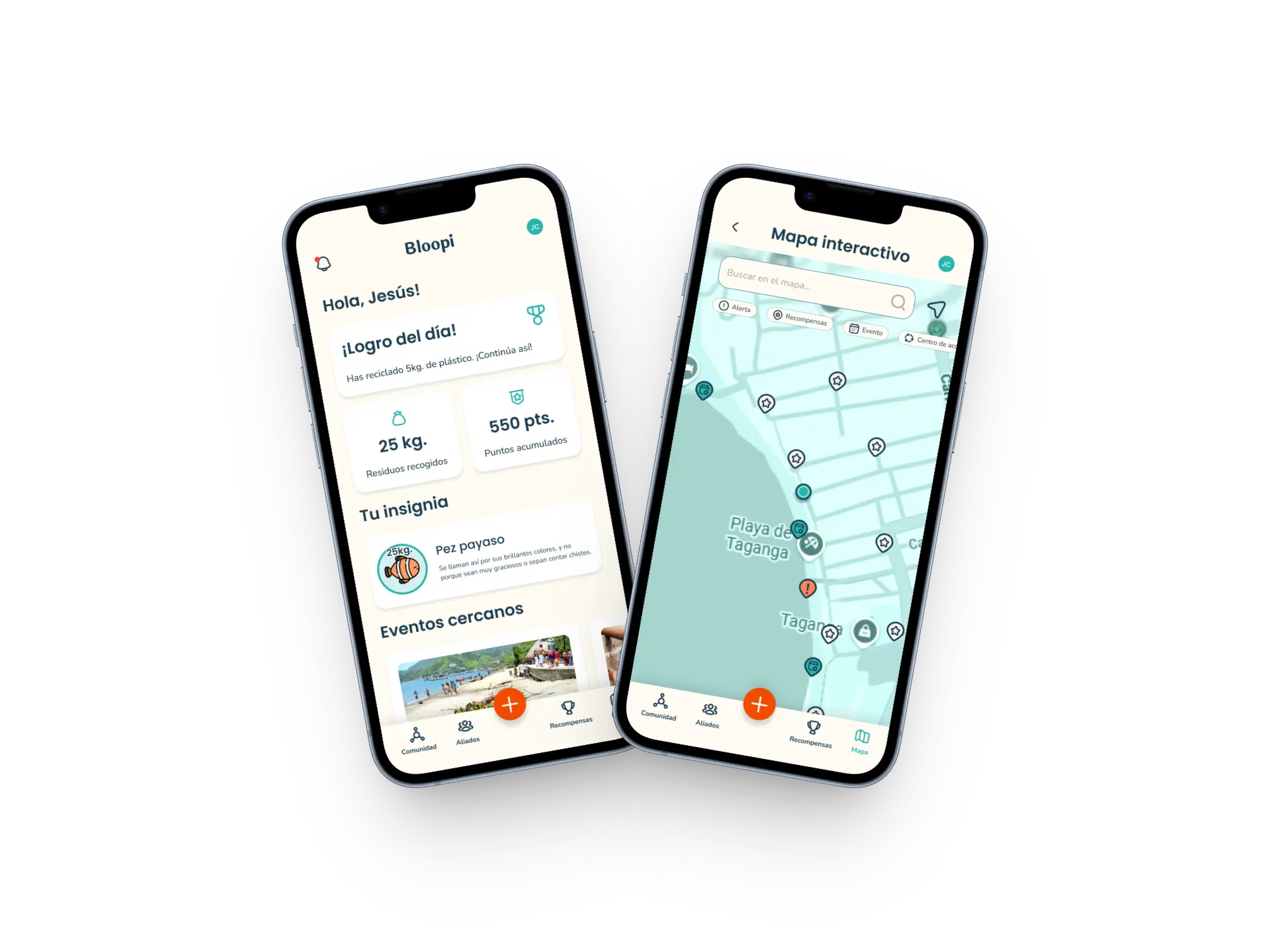 Mockup2 bloopi app