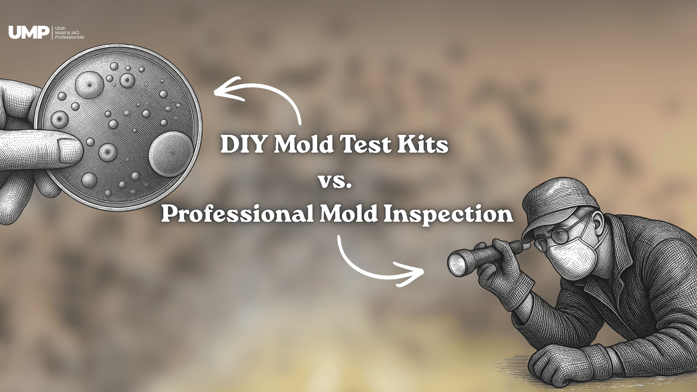 DIY mold tests vs mold inspection