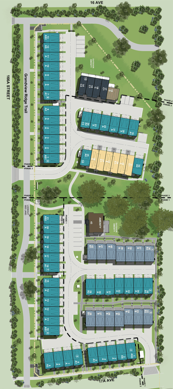 The Ridge Site Map