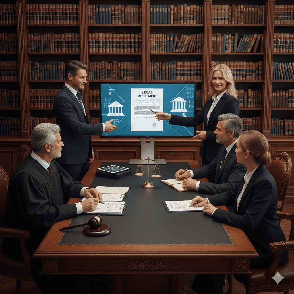 Man wearing a futuristic headset