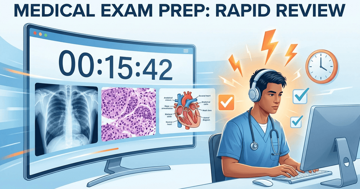 Cover: Oncourse Image Rush Game: How Image-Based MCQ Practice Builds Visual Diagnostic Speed for NEET PG, USMLE and FMGE (2026)
