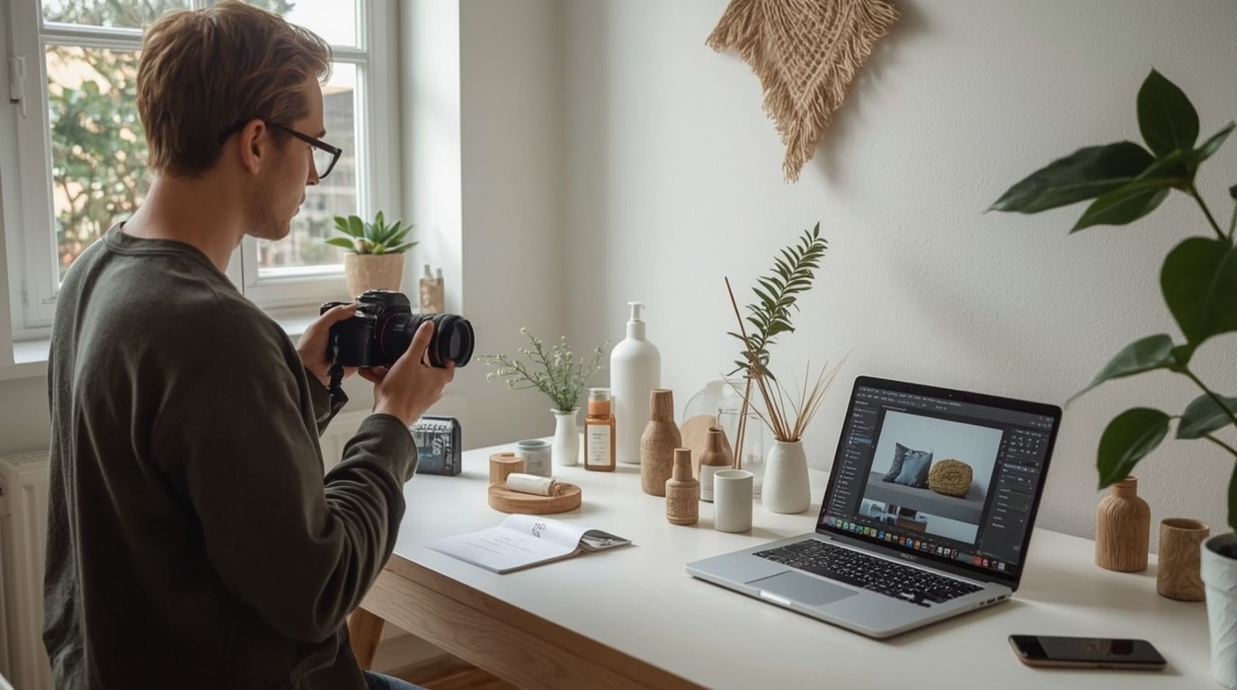 Photographe shooting e-commerce