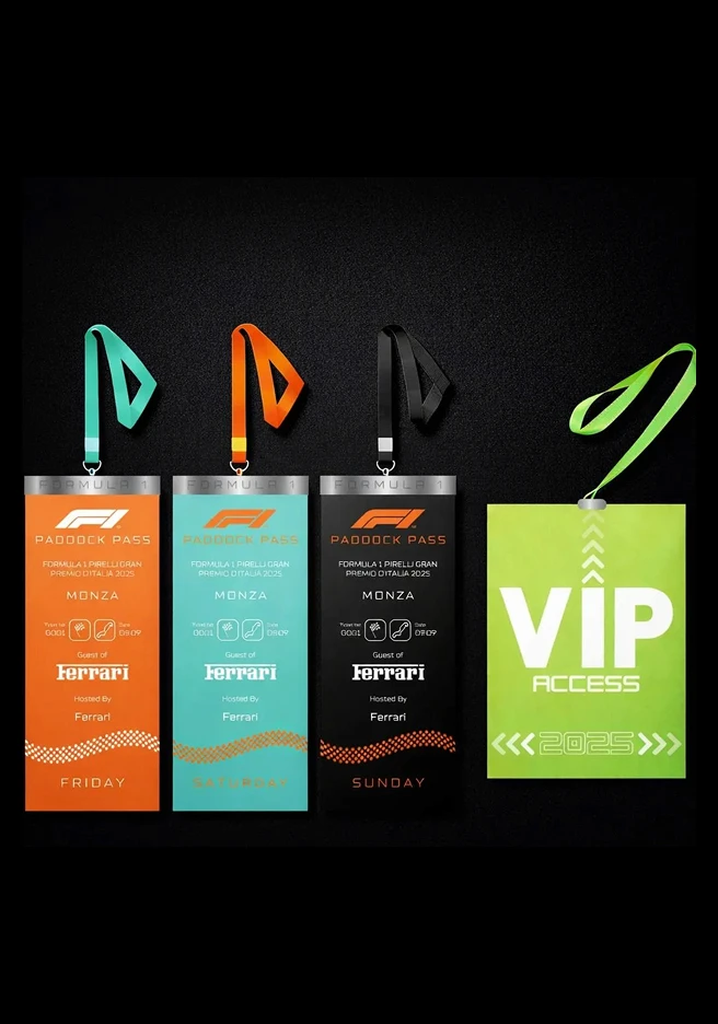 Event access credentials and VIP pass systems designed for premium guest management.