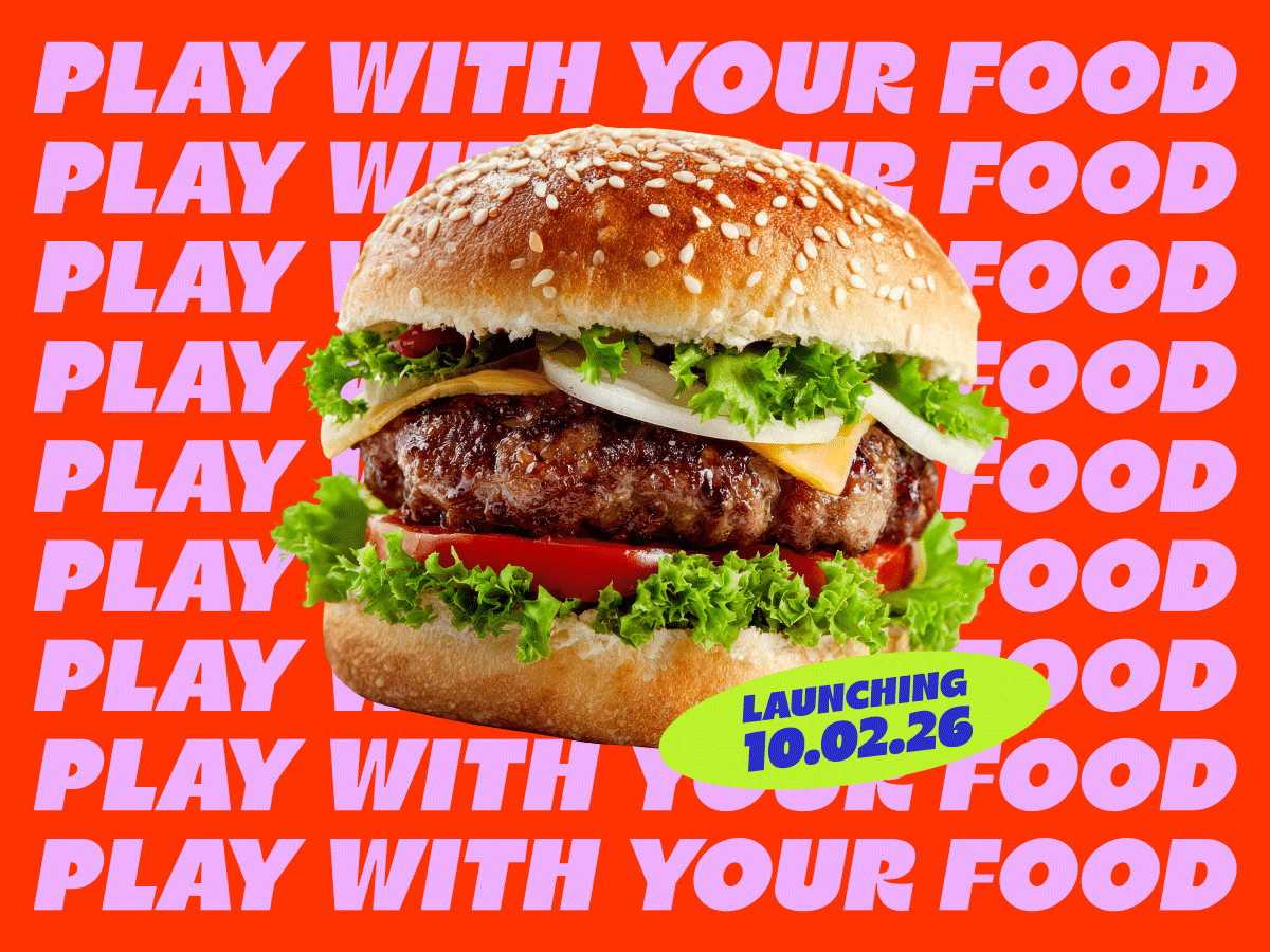 The brief called for clashing neon colours, bold typography, and graphic illustration that could stand out in a competitive food scene while appealing to a younger audience. Above all, the brand needed to feel fun, creating a memorable experience both on the table and in the space.