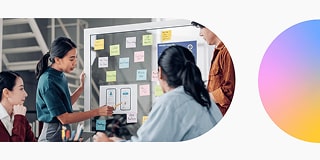 Group of designers collaborating.