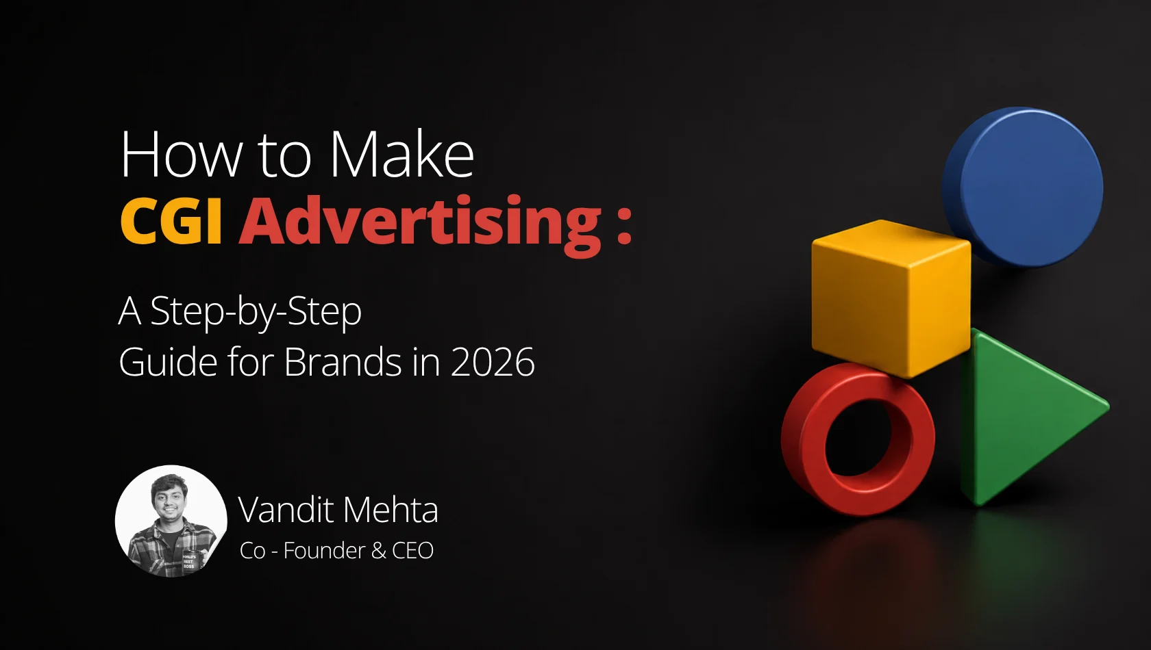 High-end CGI advertising campaign creation with 3D product rendering and animation for modern brands