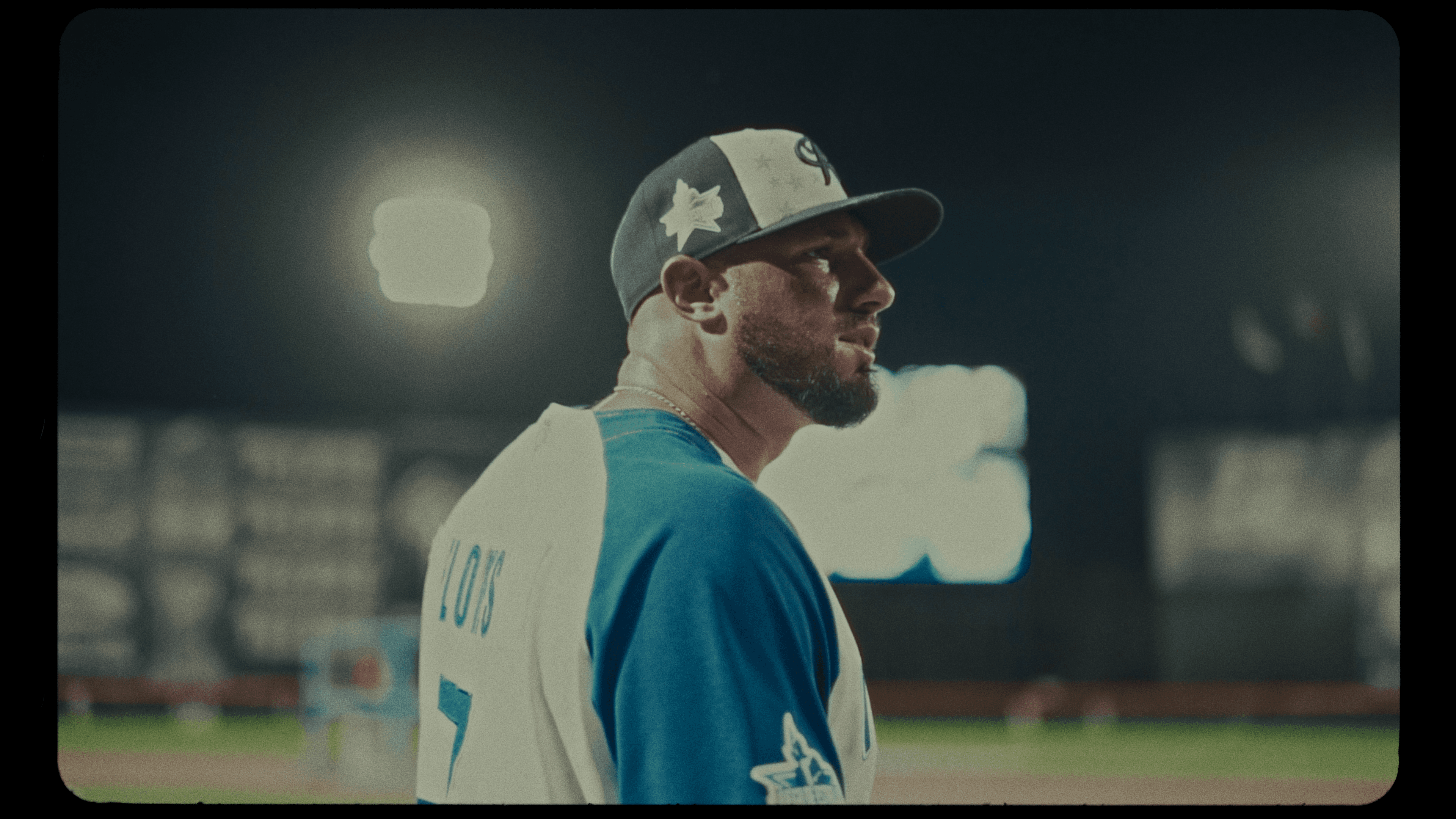 Professional sports documentary frame capturing the emotional soul of the All-Star Game