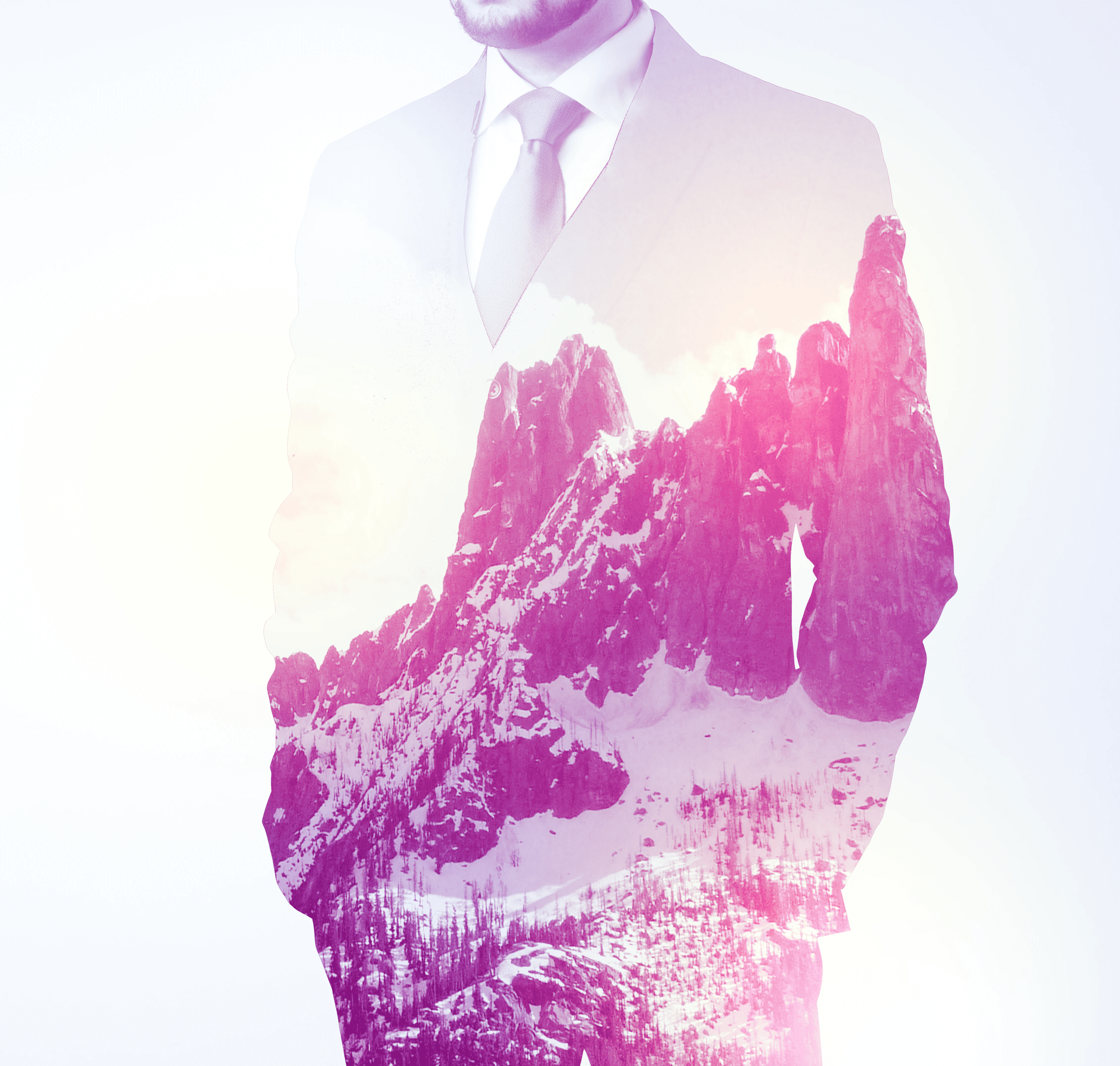 A work team around the desk