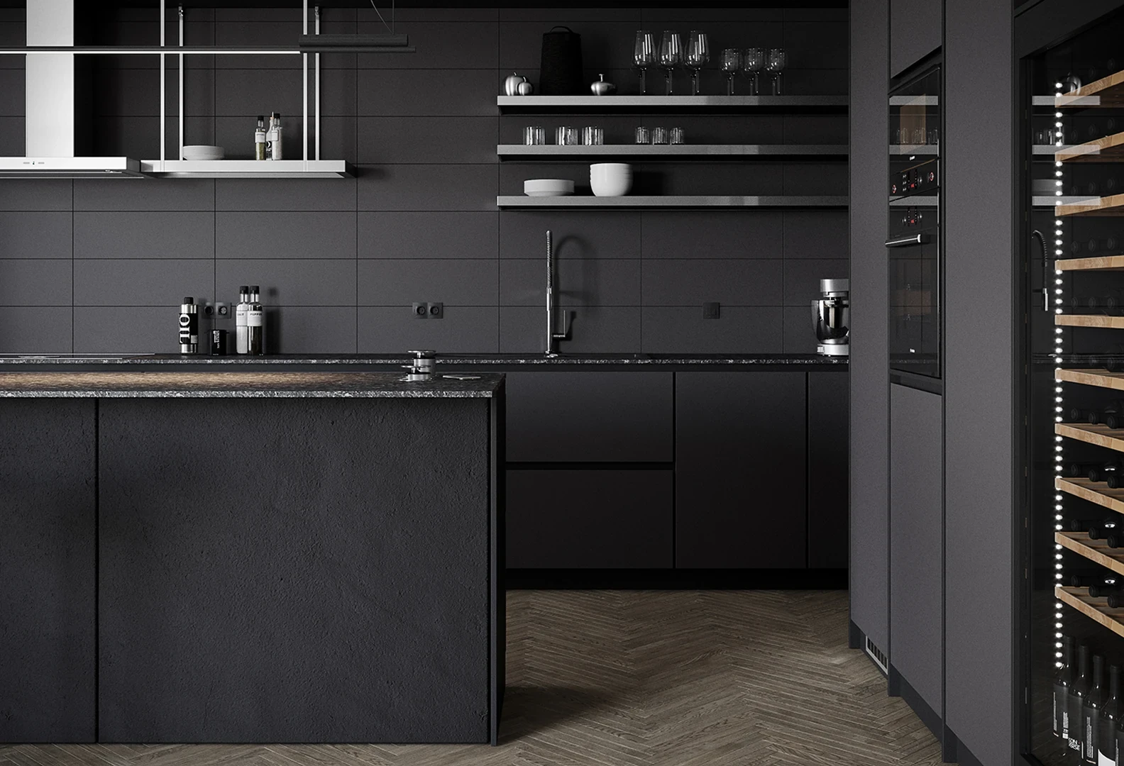 Détail — surface adoucie facile d’entretien.