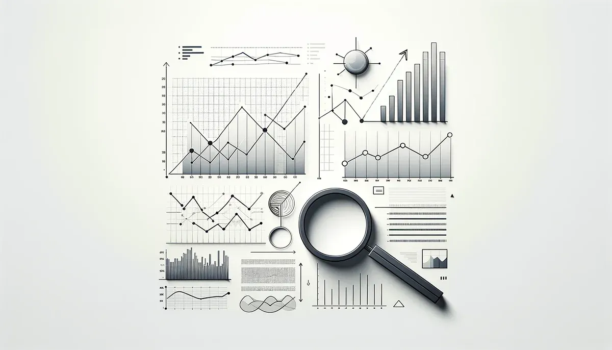AI chatbot analytics dashboard illustration