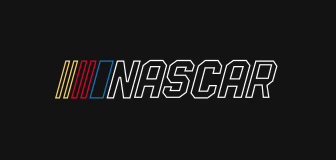 NASCAR Microsite logo animation
