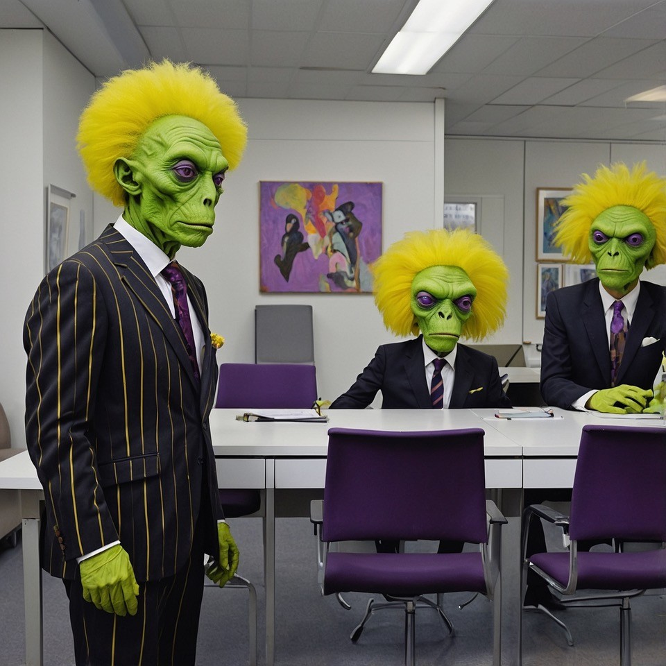 A Reptillian shapeshifter named Susan and Mr Smiths