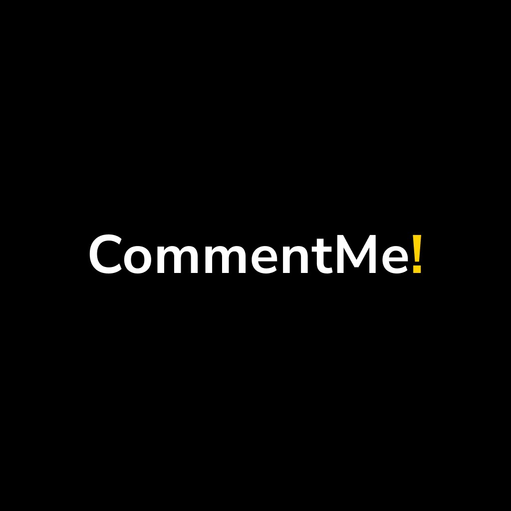 Comment me logo