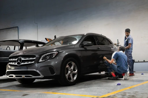 Car painting done at Ideal Premier
