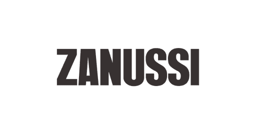 The logo of our client Zanussi.