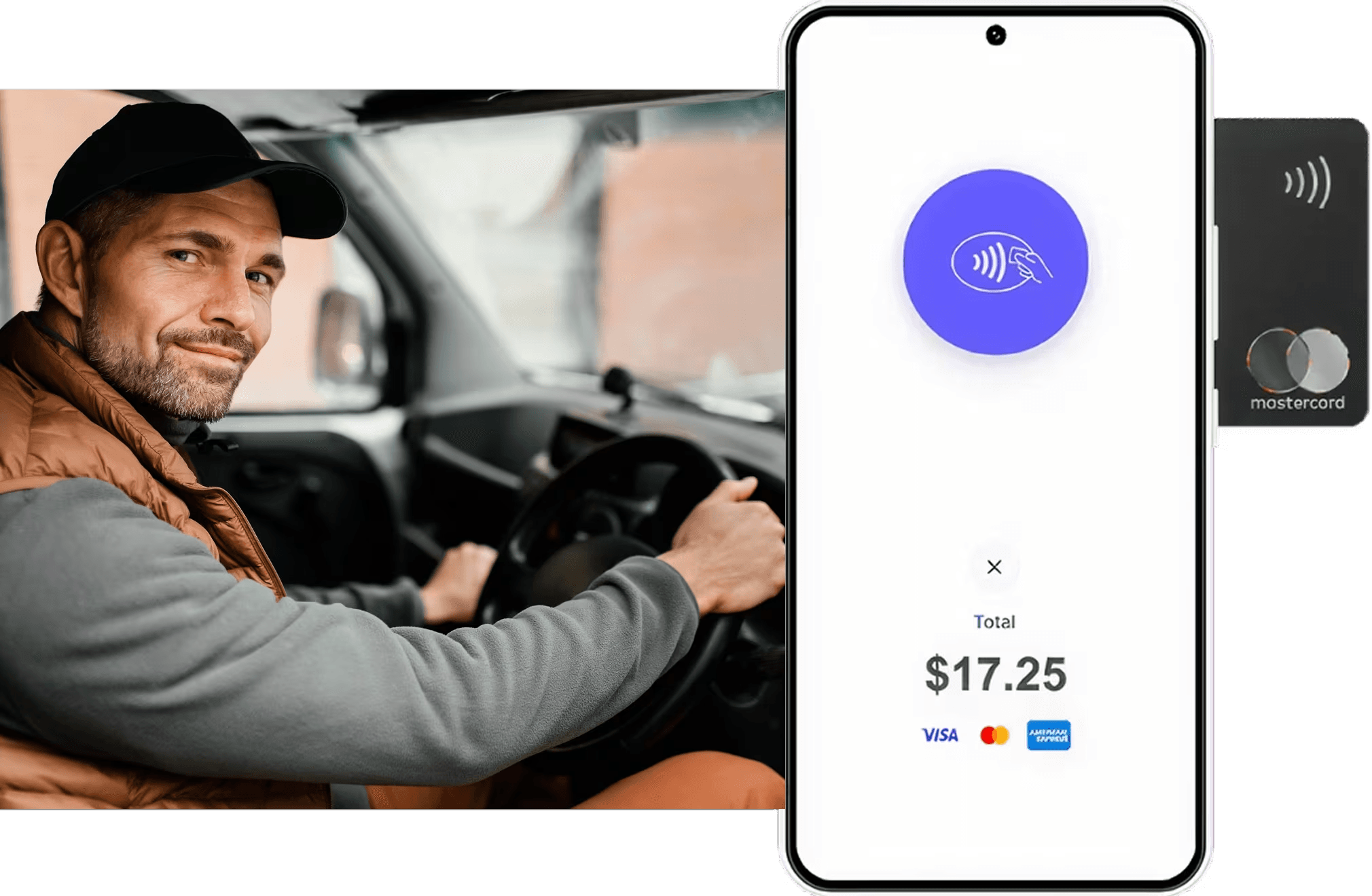 Accept in-vehicle payments with ease