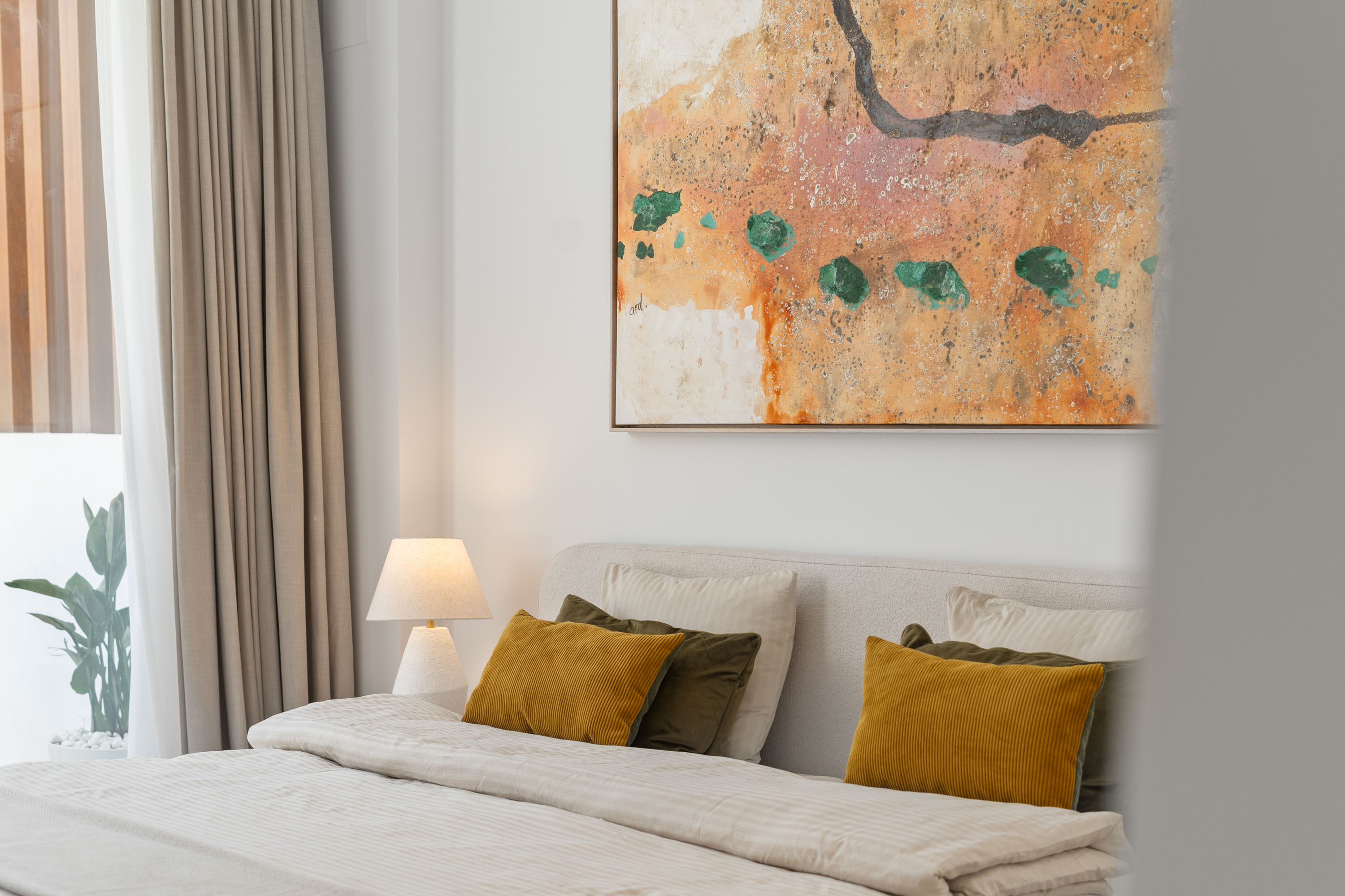 couples holiday apartment with comfortable mattress for good sleeping in marbella