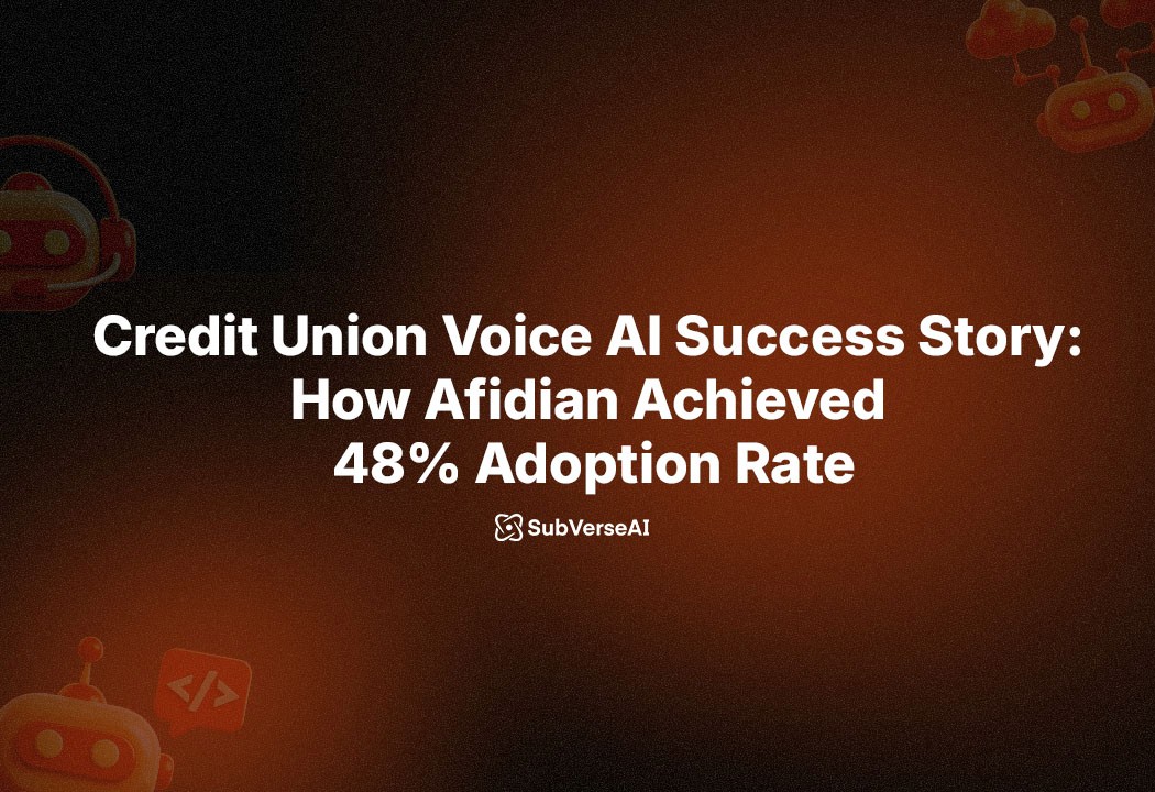 Credit Union Voice AI Success Story: How Afidian Achieved 48% Adoption Rate