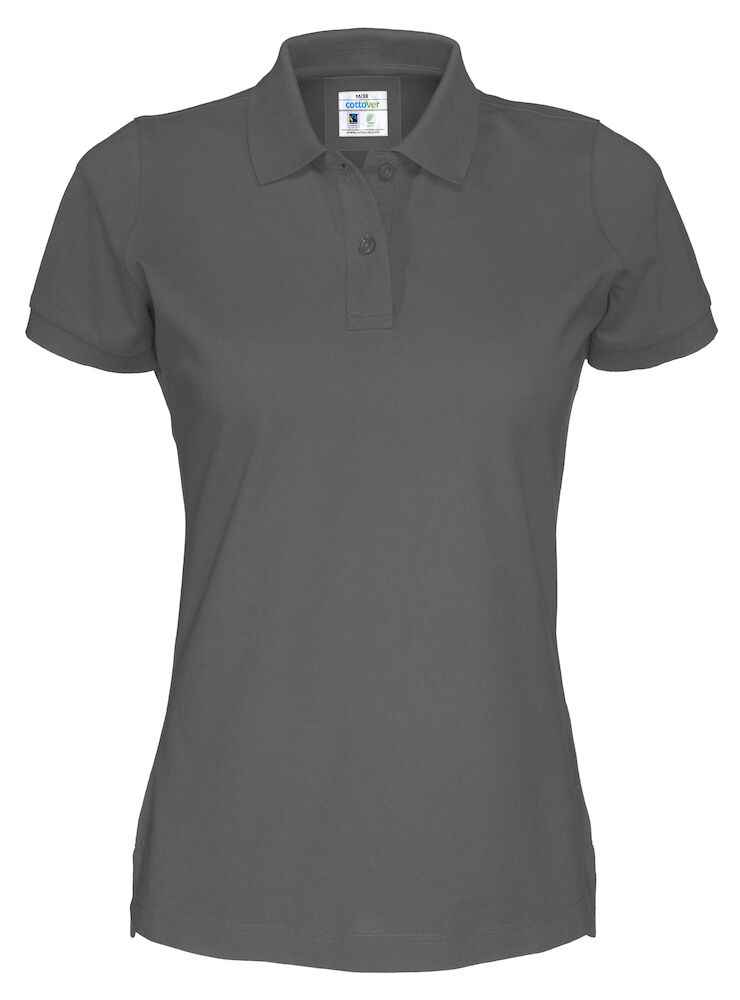 Overall dames Oudenaarde bij Vanatex — Cottover Polo Pique Lady – Gots Gecertificeerd
