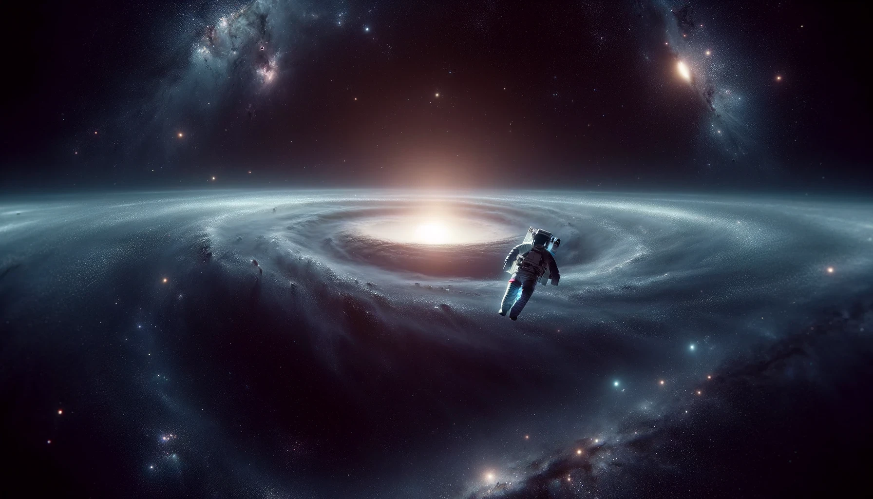 Is space a perfect vacuum?