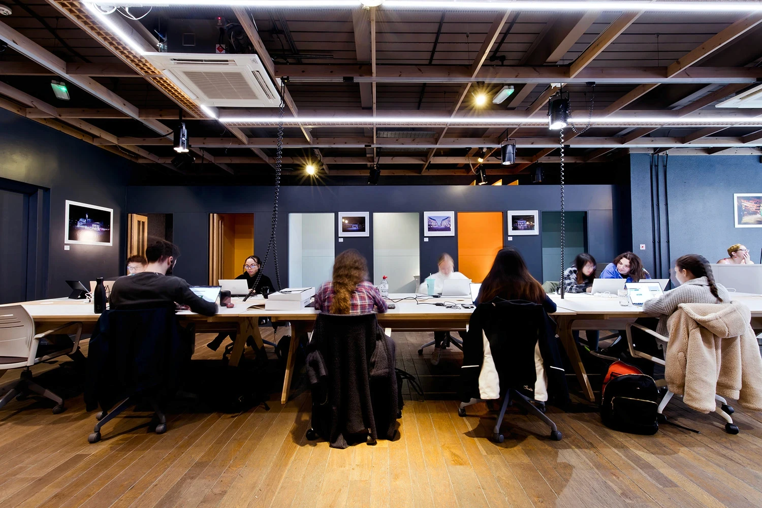 Penny team meeting in the office