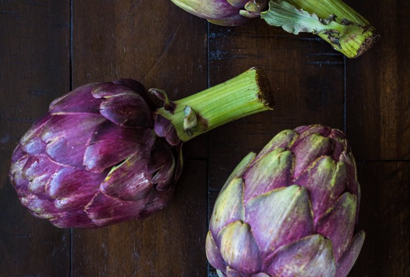 Carciofi viola