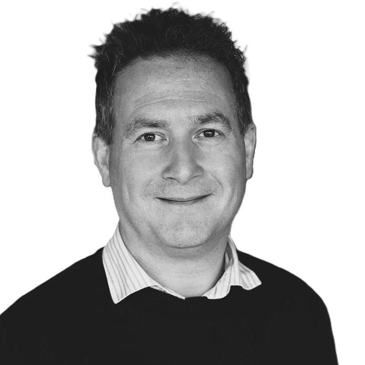 Black and white profile picture of Marc Lawn who is a Partner at KanataQ