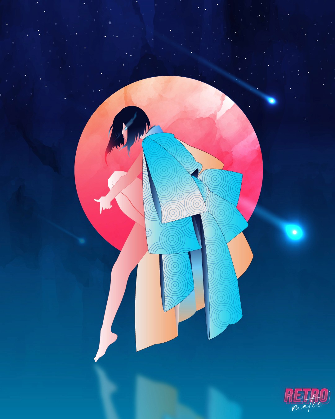 Man Wearing Black Coat