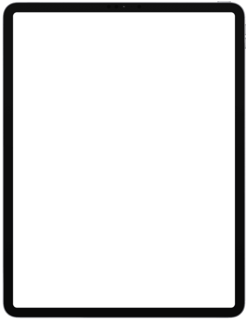 iPad displaying Conwrite text to handwriting app